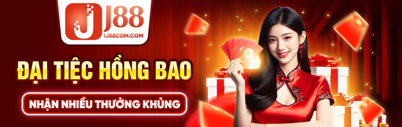 J88 đãi tiệc hồng bao thưởng khủng nhất 2025