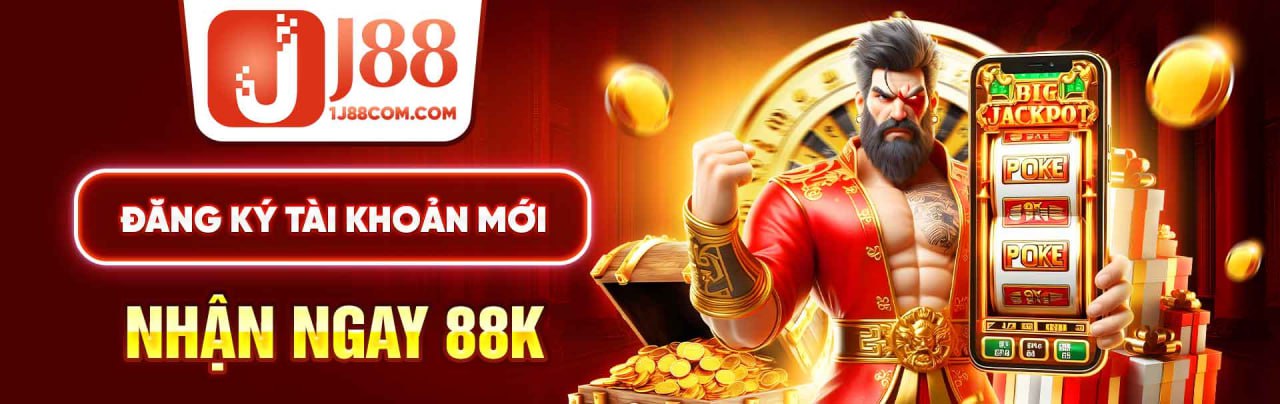 j88 ưu đãi khủng đăng ký nhận 88k